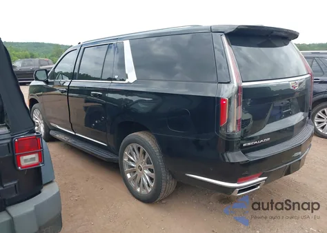 2022 Cadillac Escalade Esv 4Wd Premium Luxury из США, поврежденный, VIN 1GYS4KKLXNR362513